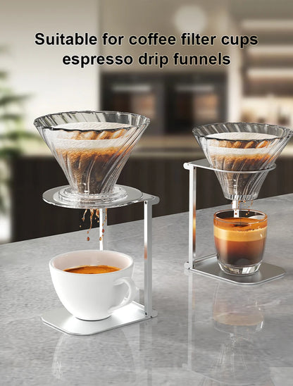 Foldable coffee machine holder